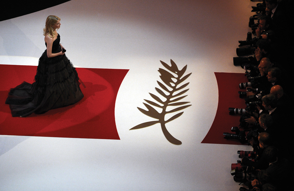 The Palme d’Or is the highest prize awarded at the Cannes Film Festival. Photo by Getty Images